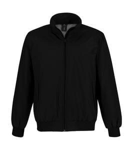 B&C Crew Bomber Men - Crew Bomber Jacket - JM961 Black/Warm Grey