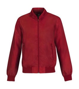 B&C Trooper Men - Trooper Jacket - JM963 Red/Warm Grey