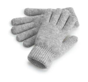 Beechfield B387 - Cosy Ribbed Cuff Gloves Grey Marl