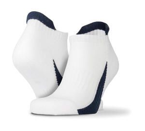 Spiro S293X - 3-Pack Sneaker Socks White/Navy