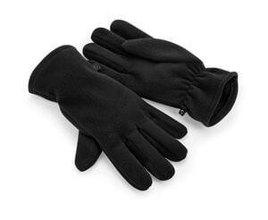 Beechfield B298R - Recycled Fleece Gloves Black