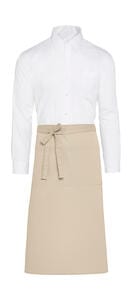 SG Accessories JG13P-REC - ROME - Recycled Bistro Apron with Pocket Natural