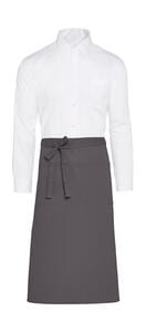 SG Accessories JG13P-REC - ROME - Recycled Bistro Apron with Pocket Grey
