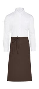 SG Accessories JG13P-REC - ROME - Recycled Bistro Apron with Pocket Brown