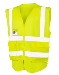 Result Safe-Guard R479X - Executive Cool Mesh Safety Vest Fluorescent Yellow
