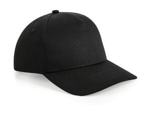 Beechfield B649 - Urbanwear 5 Panel Snapback Black