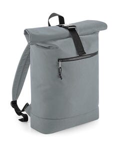 Bag Base BG286 - Recycled Roll-Top Backpack Pure Grey
