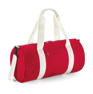 Bag Base BG140L - Original Barrel Bag XL Classic Red/Off White