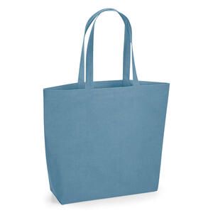 Westford Mill W285 - Organic Natural Dyed Maxi Bag for Life Indigo Blue