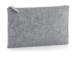 Bag Base BG725 - Felt Accessory Pouch Grey Melange