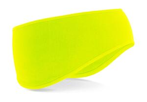 Beechfield B316 - Softshell Sports Tech Headband Fluorescent Yellow