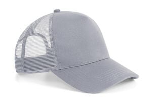 Beechfield B642 - Microknit Snapback Trucker Light Grey