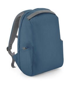 Quadra QD924 - Project Recycled Security Backpack Lite<P/> Slate Blue