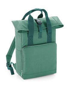 Bag Base BG118 - Twin Handle Roll-Top Backpack Sage Green