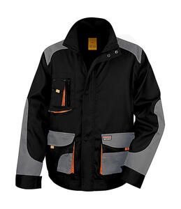Result R316X - LITE Jacket Black / Grey / Orange