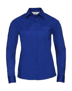 Russell Europe 934F - Long Sleeve Poplin Blouse Bright Royal