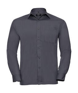 Russell Europe 934M - Longsleeve Poplin Shirt