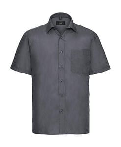 Russell Europe 935M - Short Sleeve Poplin Shirt