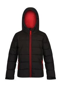 Regatta Junior TRA542 - Junior Scholar Thermal Jacket Black/Classic Red