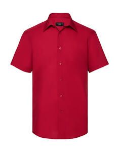 Russell Europe R-925M-0 - Men`s S/SL Poplin Classic Red