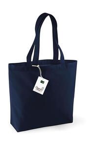 Westford Mill W180 - Organic Cotton Shopper Navy