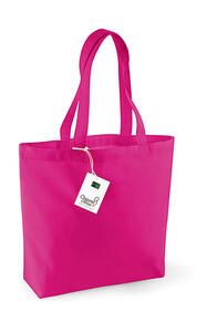 Westford Mill W180 - Organic Cotton Shopper Fuchsia