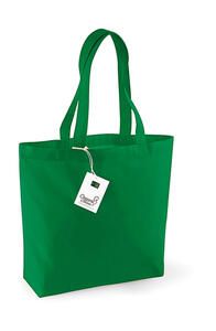 Westford Mill W180 - Organic Cotton Shopper Kelly Green