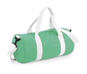 Bag Base BG140 - Original Barrel Bag Mint Green / White