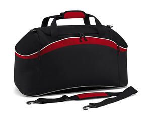 Bag Base BG572 - Teamwear Holdall Black/Classic Red/White