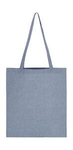 SG Accessories - BAGS (Ex JASSZ Bags) REC-3842-LH - Recycled Cotton/Polyester Tote LH Royal Heather