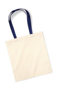 Westford Mill W101C - Bag for Life - Contrast Handles Natural/French Navy