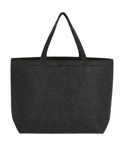 SG Accessories - BAGS (Ex JASSZ Bags) FE-4631 LFS - Large Felt Shopper Charcoal Melange