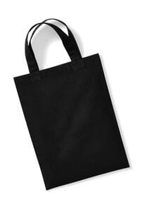 Westford Mill W103 - Cotton Party Bag for Life Black