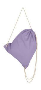 SG Accessories - BAGS (Ex JASSZ Bags) Backpack - Cotton Drawstring Backpack Lavender