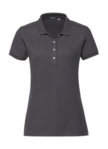 Russell Europe R-566F-0 - Ladies’ Stretch Polo Convoy Grey