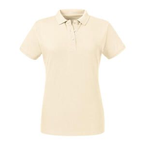 Russell Pure Organic 0R508F-0 - Ladies' Pure Organic Polo Natural