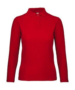 B&C PWI13 - ID.001 LSL /women Polo Red