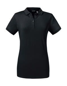 Russell  0R567F0 - Ladies' Tailored Stretch Polo Black