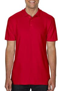 Gildan 64800 - Softstyle Adult Pique Polo Red