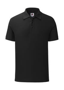 Fruit of the Loom 63-042-0 - 65/35 Tailored Fit Polo Black