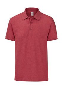 Fruit of the Loom 63-042-0 - 65/35 Tailored Fit Polo Heather Red