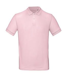 B&C PM430 - Organic Inspire Polo /men Orchid Pink