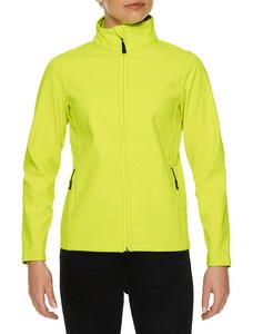 Gildan Hammer SS800L - Hammer™ Ladies' Softshell Jacket Safety Green