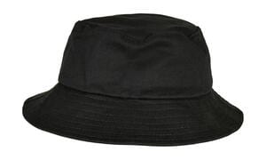Flexfit 5003KH - Flexfit Cotton Twill Bucket Hat Kids Black