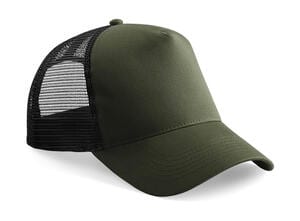 Beechfield B640 - Snapback Trucker Olive Green/Black