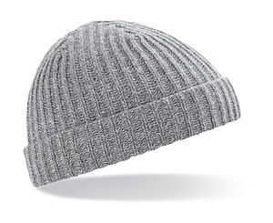 Beechfield B460 - Trawler Beanie Heather Grey