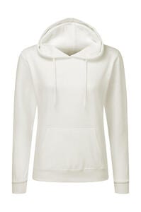 SG SG27F - Ladies Hooded Sweatshirt Snowwhite