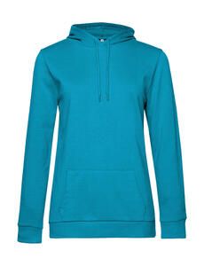 B&C WW04W - #Hoodie /women French Terry Hawaiian Blue