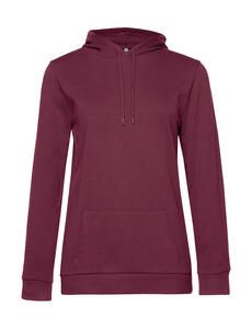 B&C WW04W - #Hoodie /women French Terry Wine