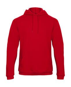 B&C WUI24 - ID.203 50/50 Hooded Sweatshirt Unisex Red